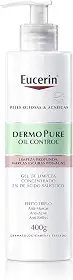EUCERIN Gel de Limpeza Facial AntiAcne DermoPure Concentrado 400ml, Peles Oleosas e Acneicas