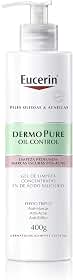 EUCERIN Gel de Limpeza Facial AntiAcne DermoPure Clinical Concentrado 400ml, Peles Oleosas e Acneicas