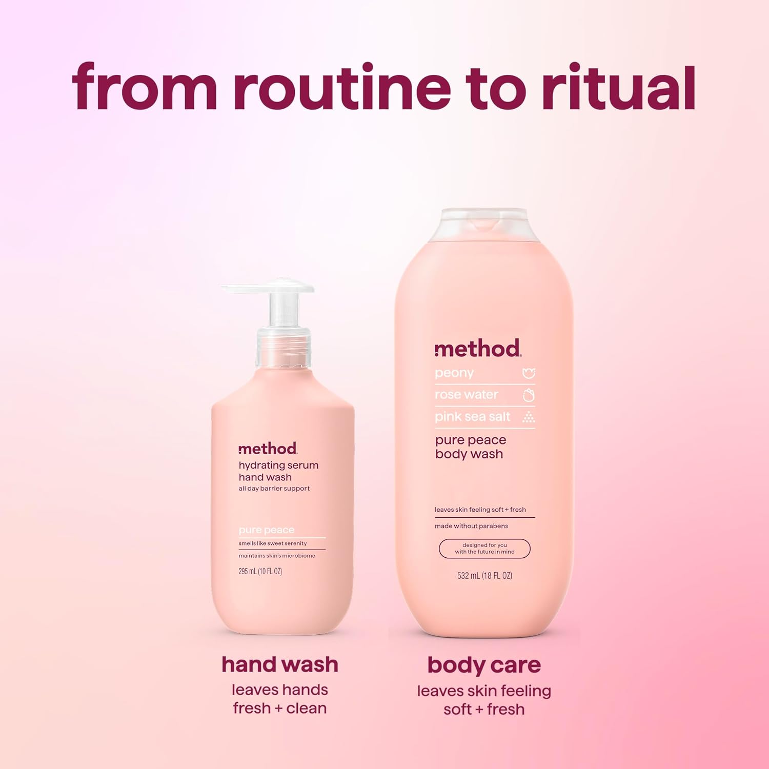 Method Hand Wash, Hydrating Serum, Pure Peace, 10 oz (Pack of 3) - Image 9