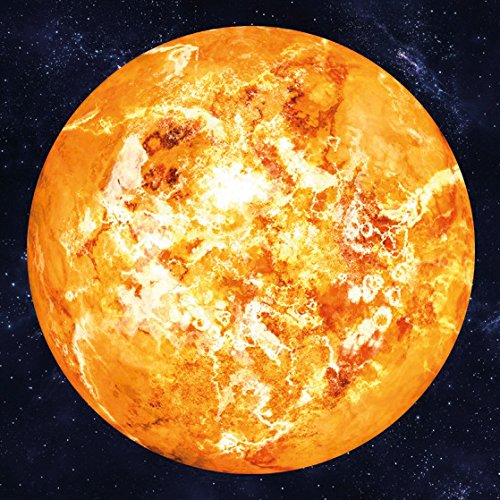 Adesivo da parete con pianeti che si illuminano al...