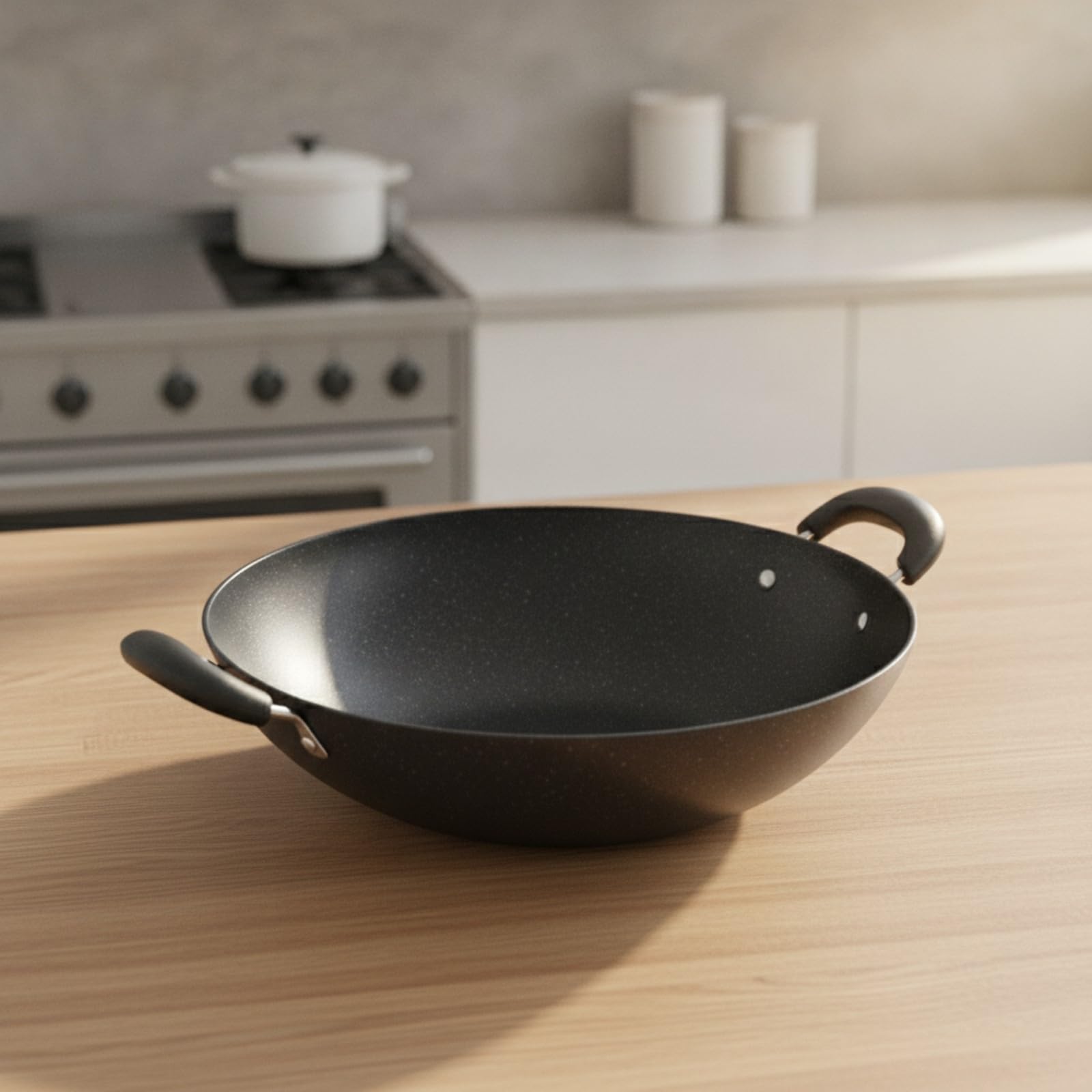 Wok Hierro para Gas, 46CM Piedra