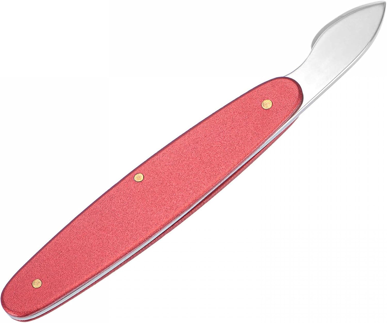 uxcell 2PCS 20mm Width Watch Back Case Opener Remover Removal Knife, Aluminum Handle Battery Remover Repair Replacing Watchmaker Tools Red