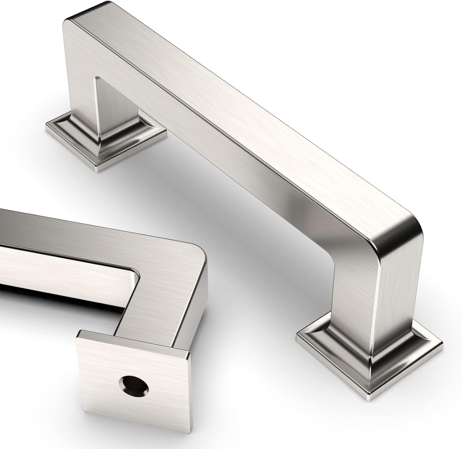 Asidrama 10 Pack 3 Inch(76mm) Brushed Satin Nickel Kitchen