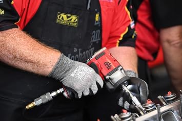 Mechanix Wear: SpeedKnit C3 Cut Resistant Work Gloves - Cut Resistant 10-gauge Shell, Heavy Duty Micro Foam Nitrile Grip (Small/Medium, Black)