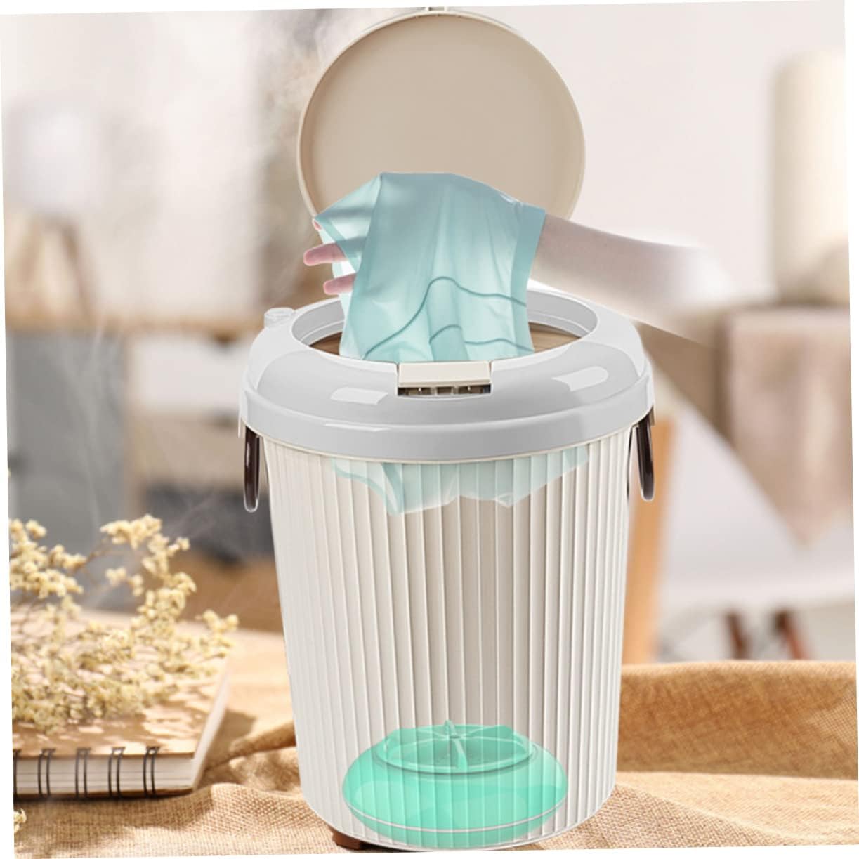 Portable Washing Machine Turbine Washing Machine Mini Washer Underwear Clothing Suitable for Apartments