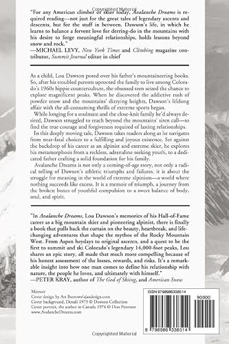 Avalanche Dreams: A Memoir of Skiing, Climbing, and Life