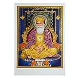 indischerbasar.de Bild Guru Nanak 50 x 70 cm Sikhismus 