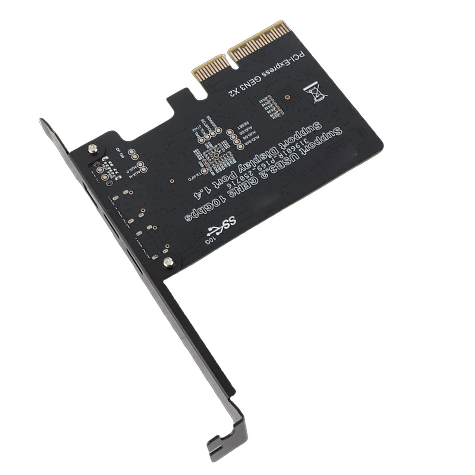 Karta rozszerzeń PCIE typu C USB 3.0 10 gb/s szybki DisplayPort 4K 60 Hz obsługa komputerów stacjonarnych wielowarstwowa konstrukcja obwodów pozłacana płytka drukowana