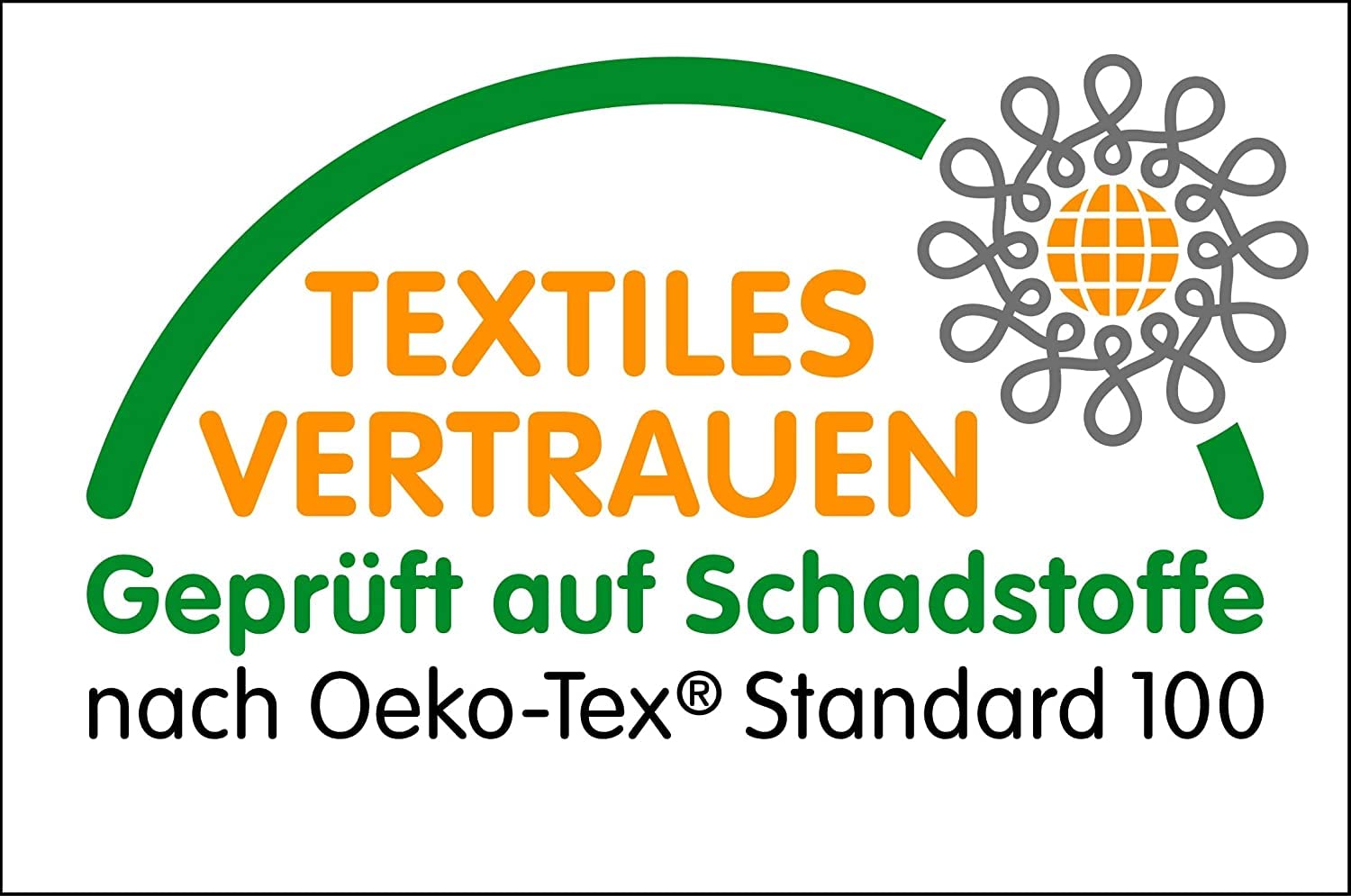4 Set di biancheria da letto 2 X (135 X 200 + 80 x 80 cm), Verde Bianco stelle, non necessita di stiratura, in microfibra (60285)