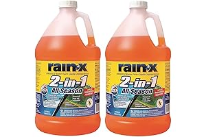 Rain-X Windshield Washer Fluid -25F Removes Bugs and Prevents Ice