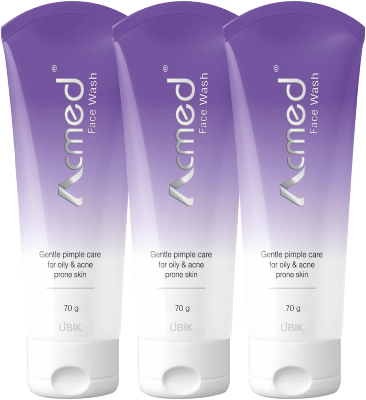 Pimple Care Face Wash for Acne Prone Skin (70grams) : Pack of 03