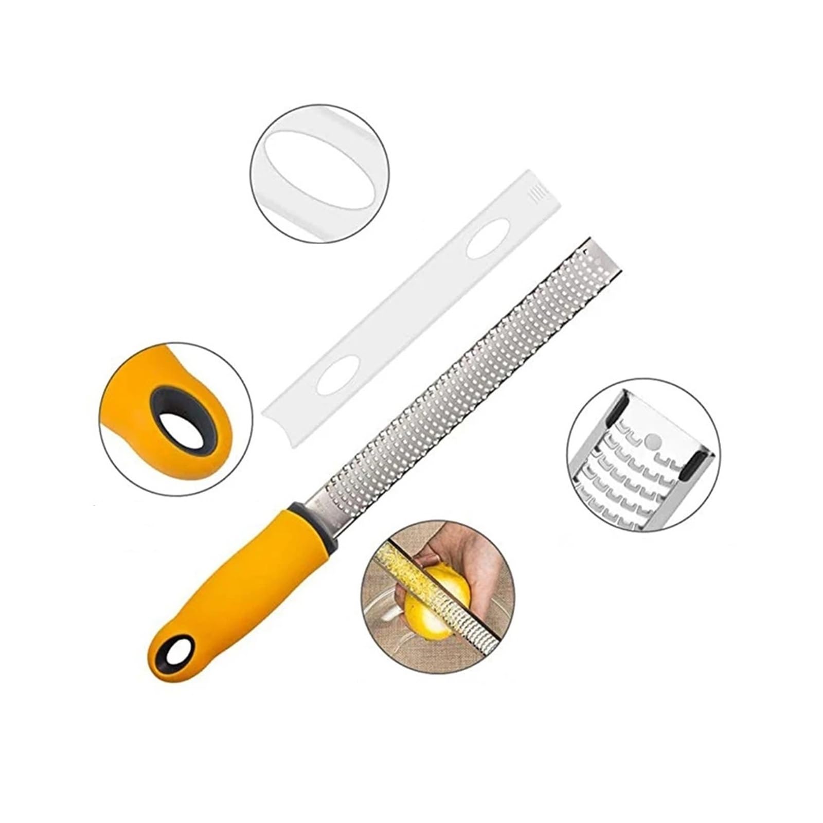 Grattugia for formaggio Zester al limone(Yellow)