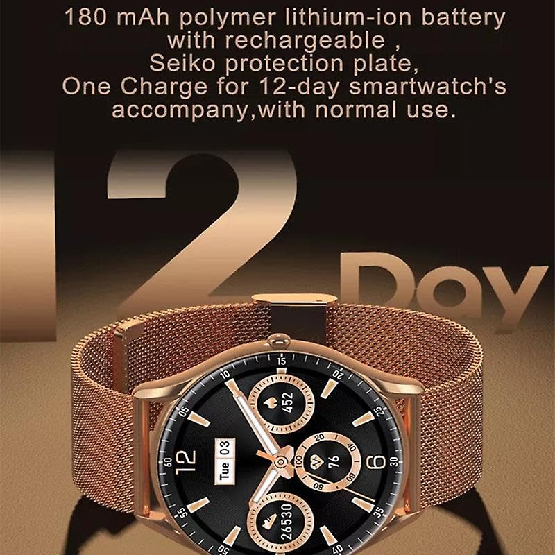Smart Watch Tk33 Uomini 1.28 Pollice Monitoraggio Frequenza Cardiaca Sport Fitness Tracker Donne Smartwatch per iOS Android