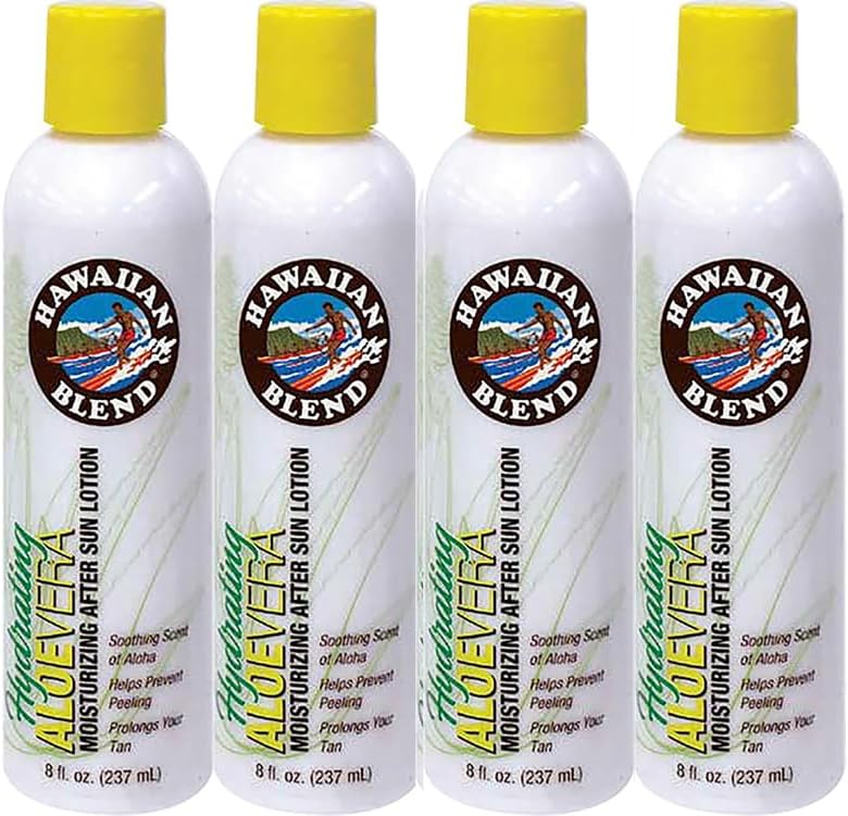 Vitaminerals Hawaiian Blend Aloe After Sun Lotion 4 Pack 8 Oz. Each