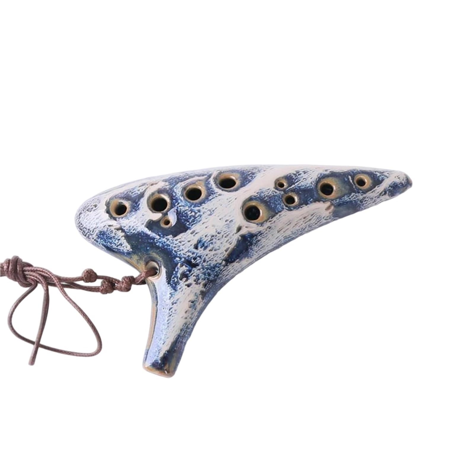 Ocarina In Ceramica Ocarina Contralto In Do A 12 Fori Strumento Musicale In Ceramica Per Principianti E Amatori
