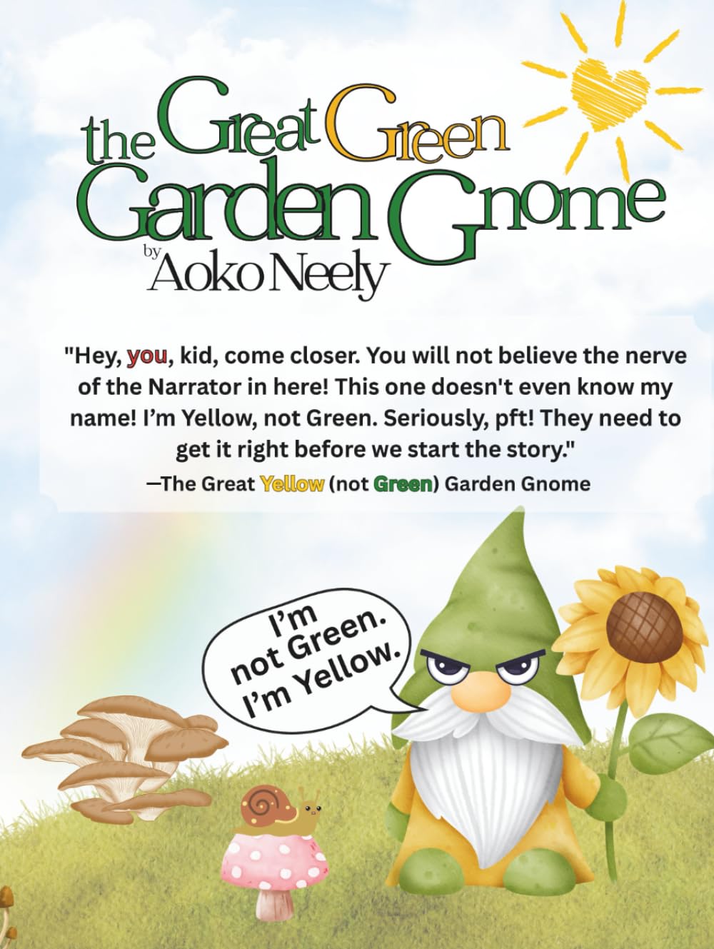 the Great Green Garden Gnome: the Great Green Garden Gnome take 2!