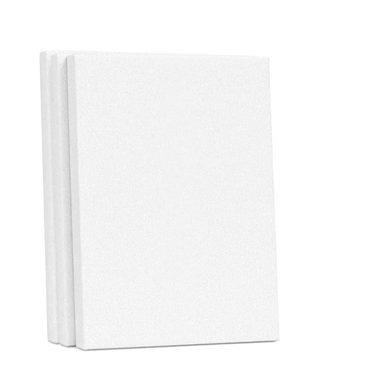 Tableros de lona imprimados 8x10 pulgadas, paneles pintura estirados for acrílico/óleo y suministros estudio arte DIY(3pcs)