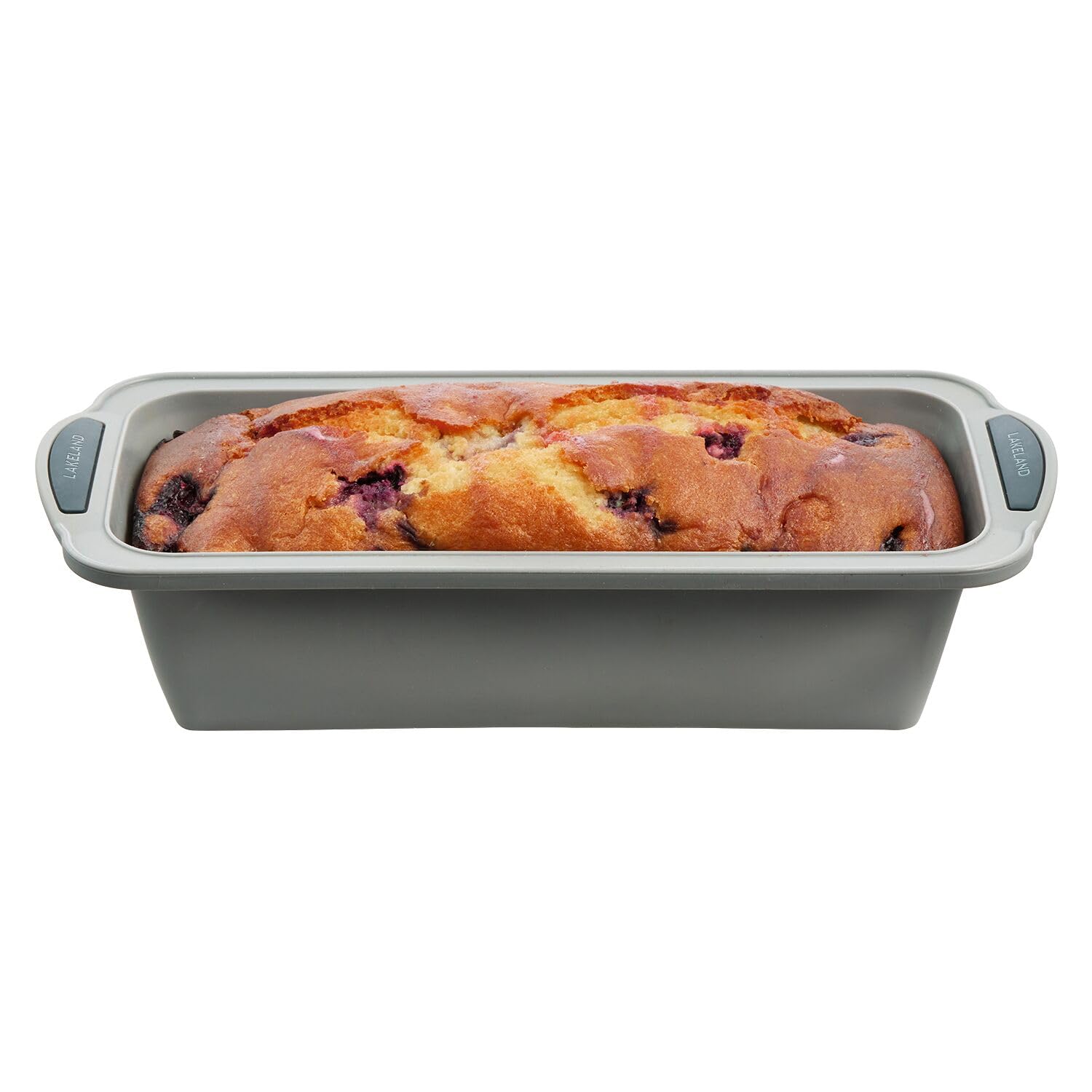 lakeland Kastenform mit Silikonrahmen, perfekt für Brot und Kasten, 31 x 13,5 x 8 cm, spülmaschinengeeignet