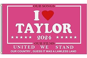 I Love Taylor Swift Flag: Show Your Support for the Iconic Pop...