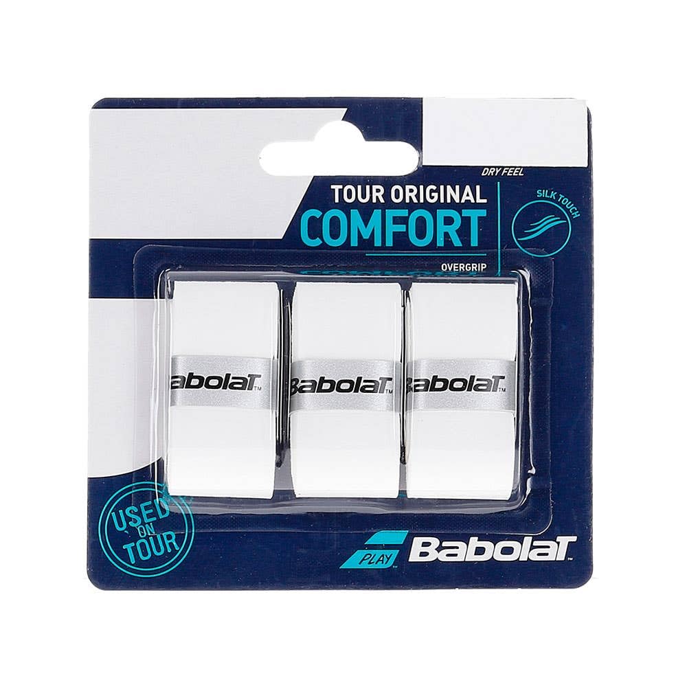 Overgrip Babolat Tour Originale - Confezione Da 3, Presa Morbida E Assorbente