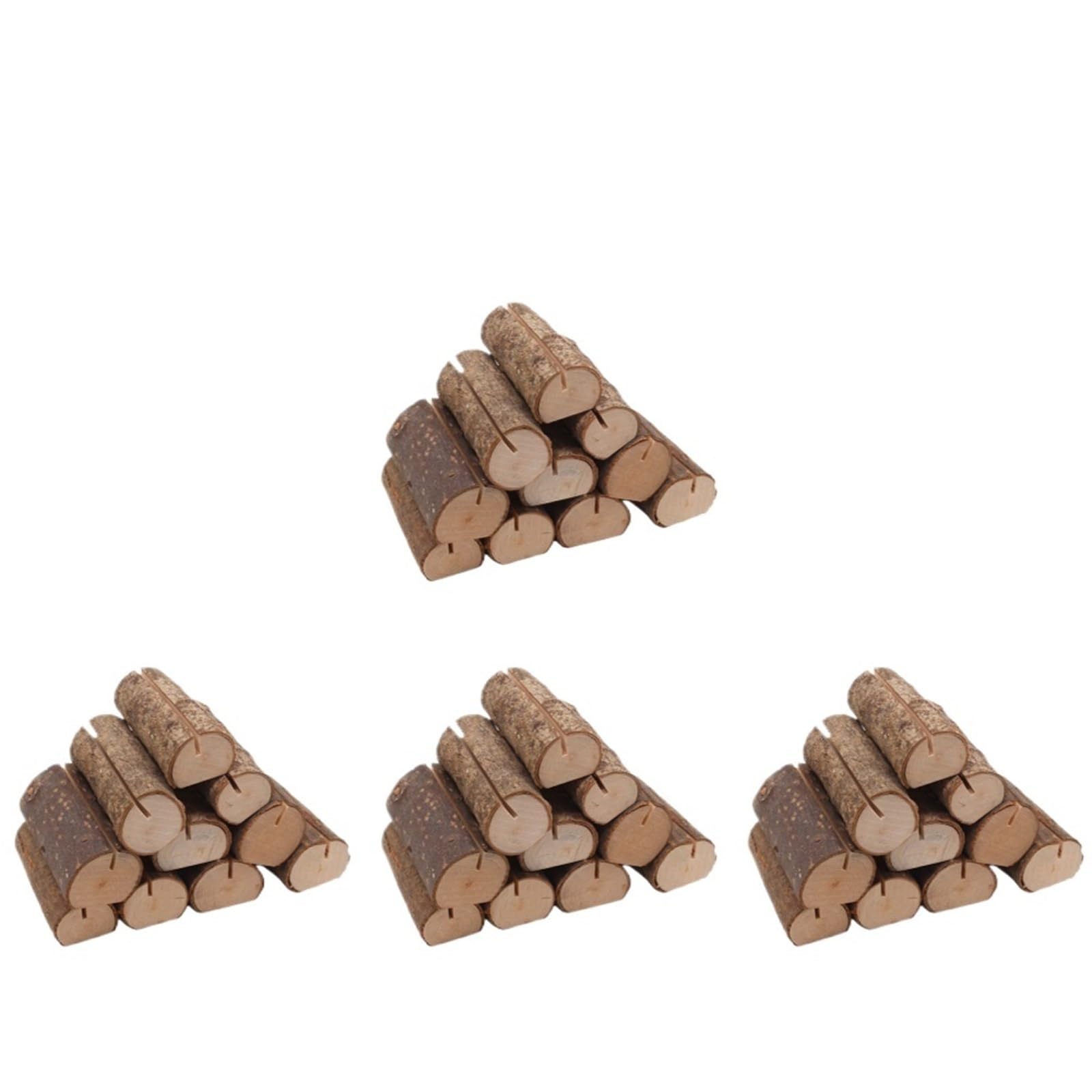 Tischkartenhalter für Hochzeiten 10–100 Stück Holz-Tischkartenhalter for Hochzeiten, Fotos, Tischnummern, rustikaler Tischkartenhalter aus Holz(40pcs)