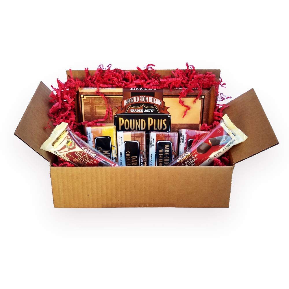 Amazon.com : Trader Joe's Dark Chocolate Holiday 19 Piece Gift Bundle  Bonanza -Includes 1 Full Pound Plus Bar And Much More - Perfect For Anyone  On Your Gift List : Grocery & Gourmet Food