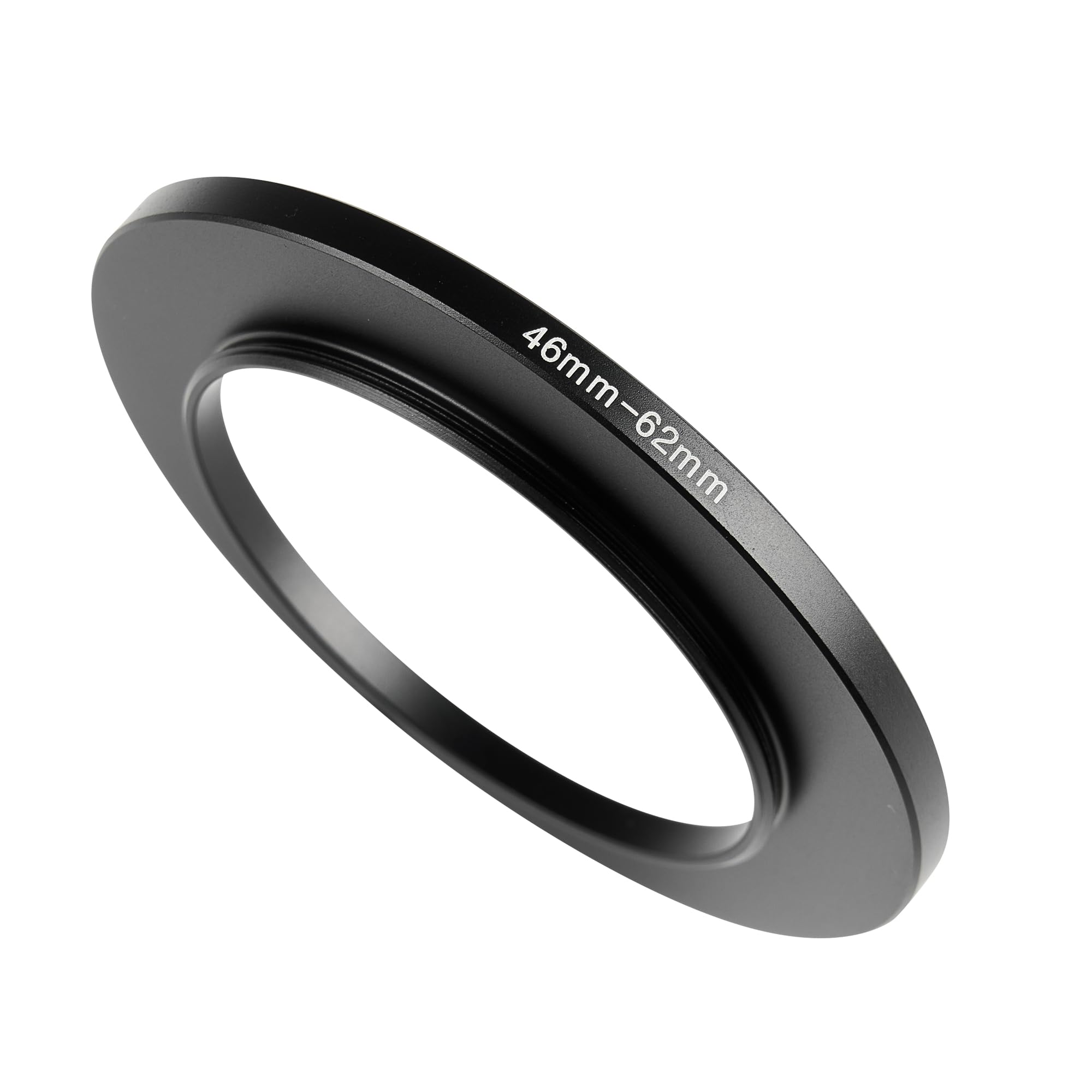 JOYTOLIN 46-62mm Metal Step-Up/Down Ring Adapter Compatible with Mirrorless Cameras DSLR Lens, UV CPL ND Filter Thread Converter, Black