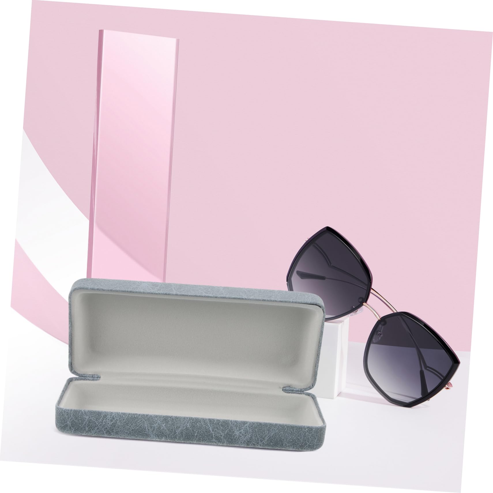 FOMIYES custodia per gli occhiali viaggio Organizzatore di occhiali multiplo Astuccio custodia protettiva per occhiali da sole custodia per occhiali ferro da stiro