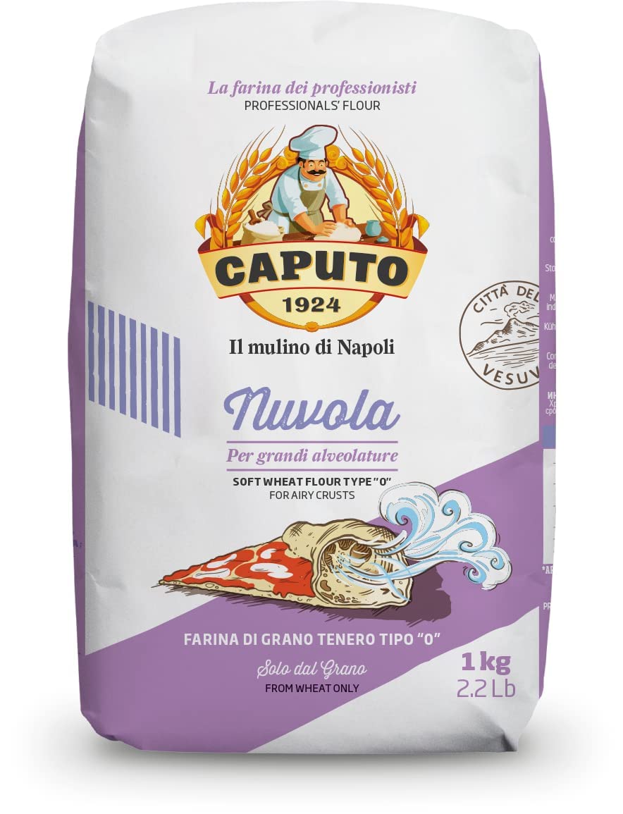 Farina Molino Caputo Nuvola Pizza Napoli - 20 x harina para masa ligera 1 kg 100% natural