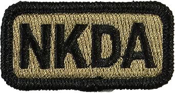 NKDA Tactical Patch 2"x1" - No Known Drug Allergy