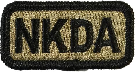 NKDA Tactical Patch 2"x1" - No Known Drug Allergy
