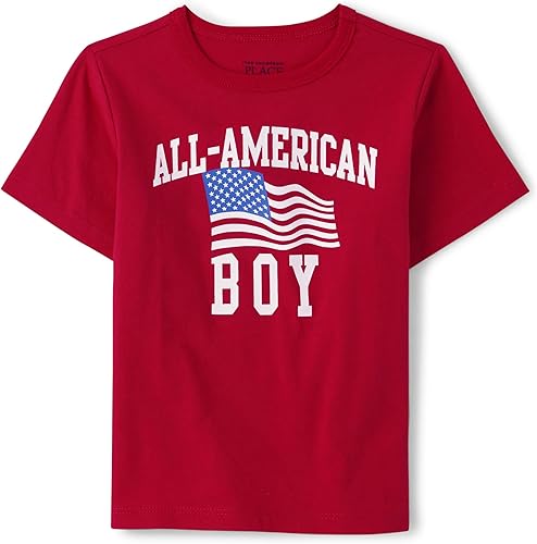 The Children's Place Baby Toddler Boys Short Sleeve Graphic T-Shirt
