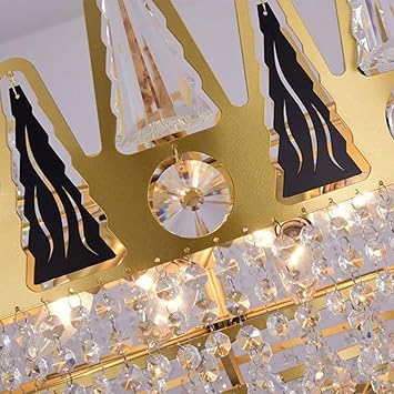VIOLIN Luxury Crystal Glass Hanging Lamp,. Restaurant Atmospheric Decorative Chandelier,Garment Store Art Gallery Wrought Iron Pendant Light .Light