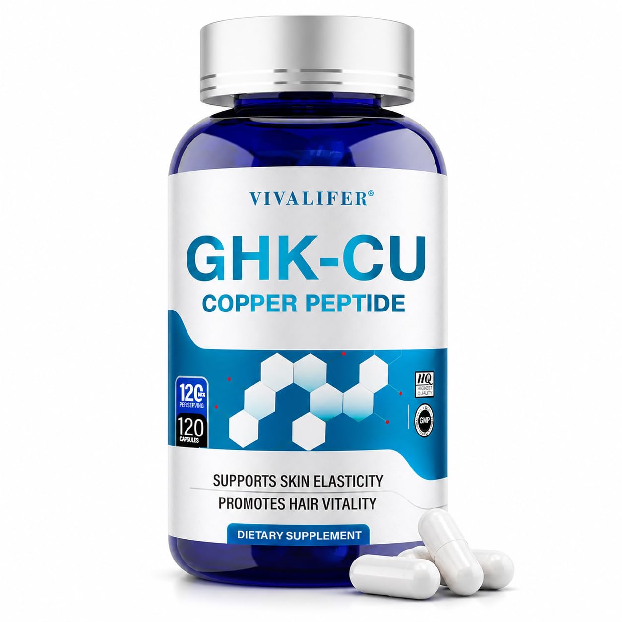 can i get ghk cu prescribed GHK-Cu Copper Peptide Supplement, 120 Vegan Capsules High Potency Promotes Skin Repair, Radiant Skin Elasticity, Anti-Aging & Hair Growth Support : Amazon.ca: Everything Else