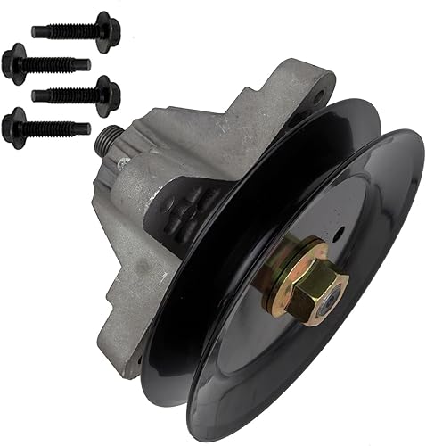 Miniatura 5 de Pieza de repuesto OEM para husillo con polea para Troy-Bilt 13AQ609G063 13AT609G766 13AX609G063 LT-1742 42" Index-DDR965-GTF1-63983