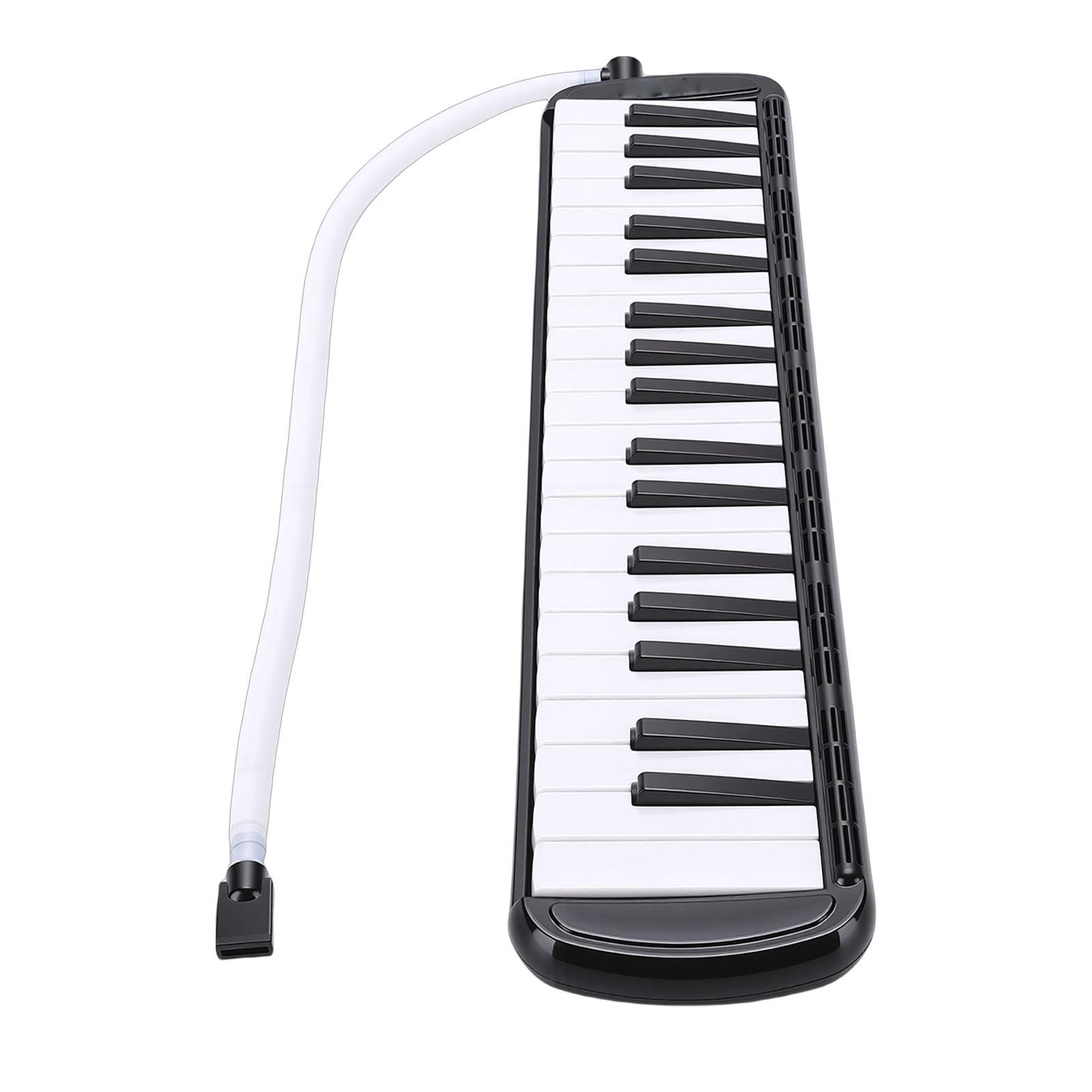 Keenso Melódica de 37 Teclas, Teclado de Piano de Aire Portátil ABS con Boquilla para Principiantes y Adultos, Perfecto para Educación e Interpretación Musical