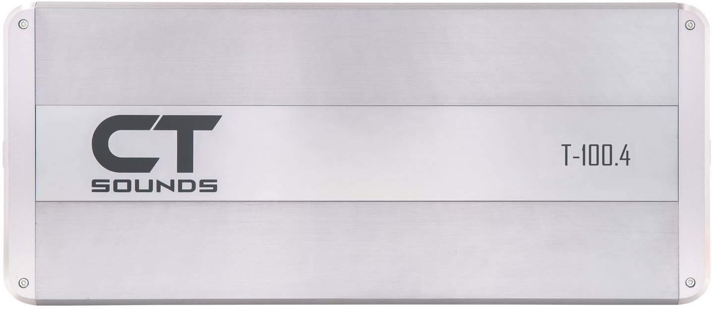 CT Sounds T-100.4 Class AB 4 Channel Car Amplifier