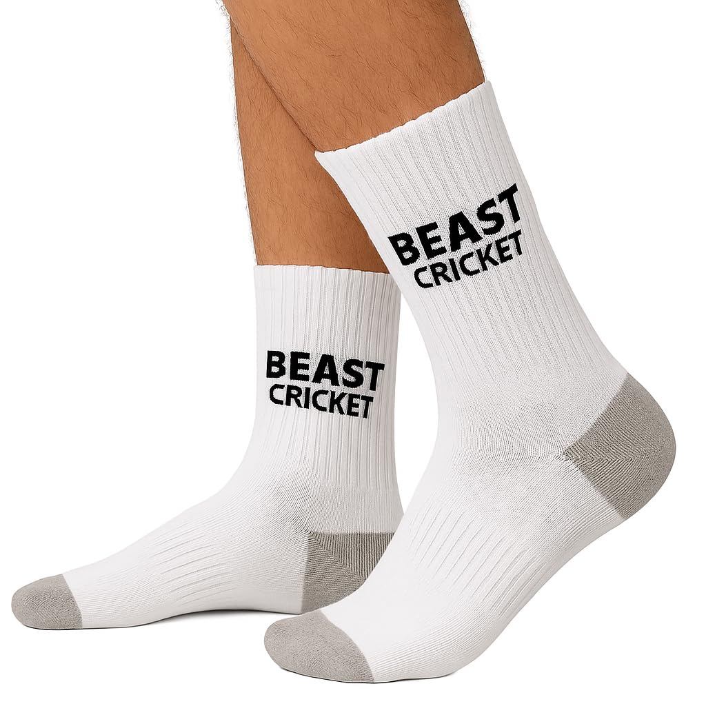 beast cricket Printed Sports Socks-picture-48