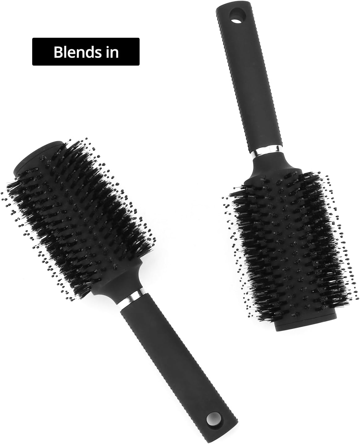 QWORK Diversion Safe Hair Brush - Discreet Hidden Compartment for Money, Jewelry, and Valuables, for Home and Travel Security, 2 Pack