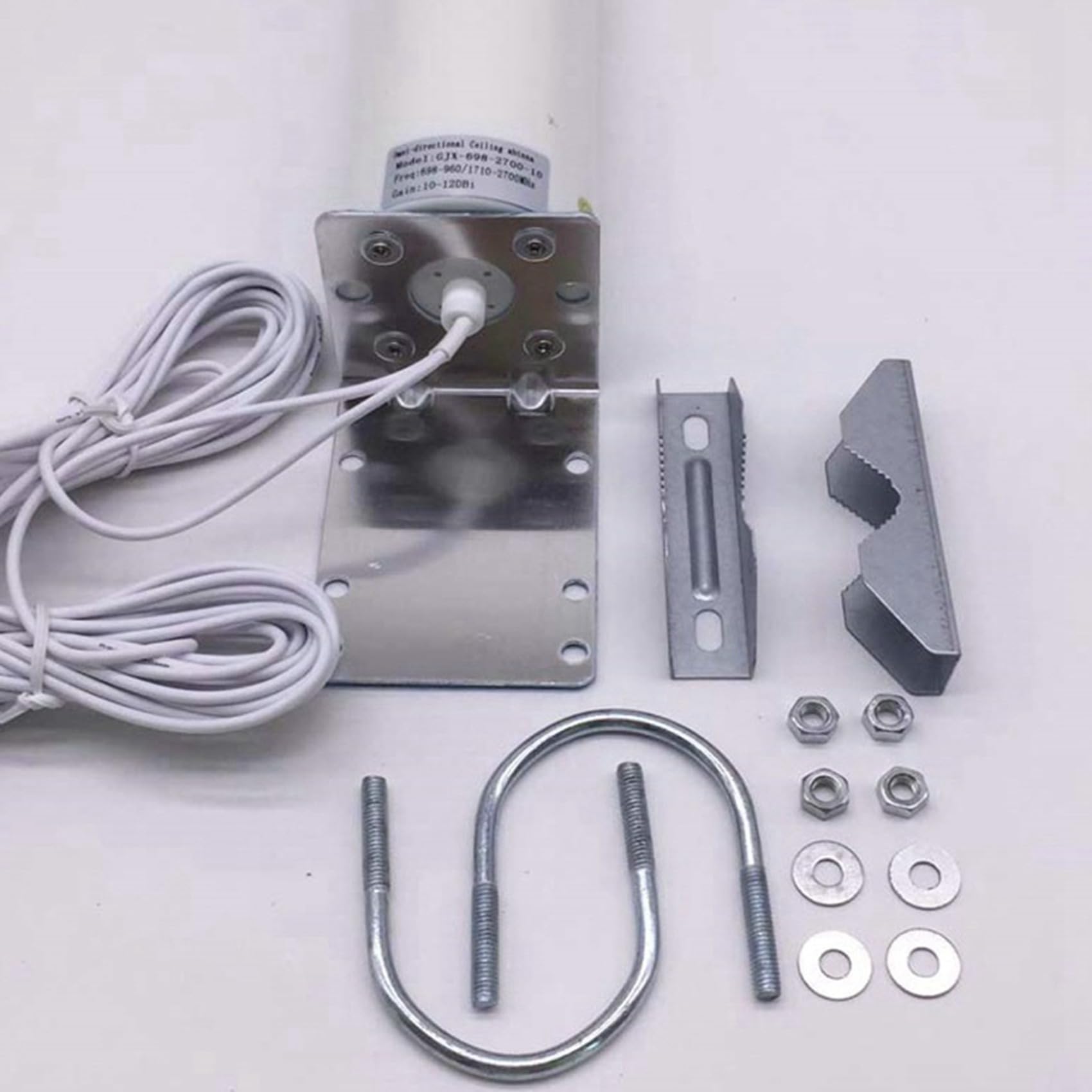 6X Antenne Externe 3G 4G LTE ExtéRieure avec Connecteur SMA Double Curseur 5M pour Modem Routeur 3G 4G