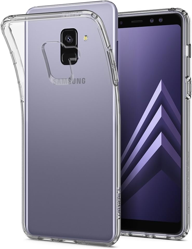 Spigen Liquid Crystal Designed for Samsung Galaxy A8 Case (2018) - Crystal Clear