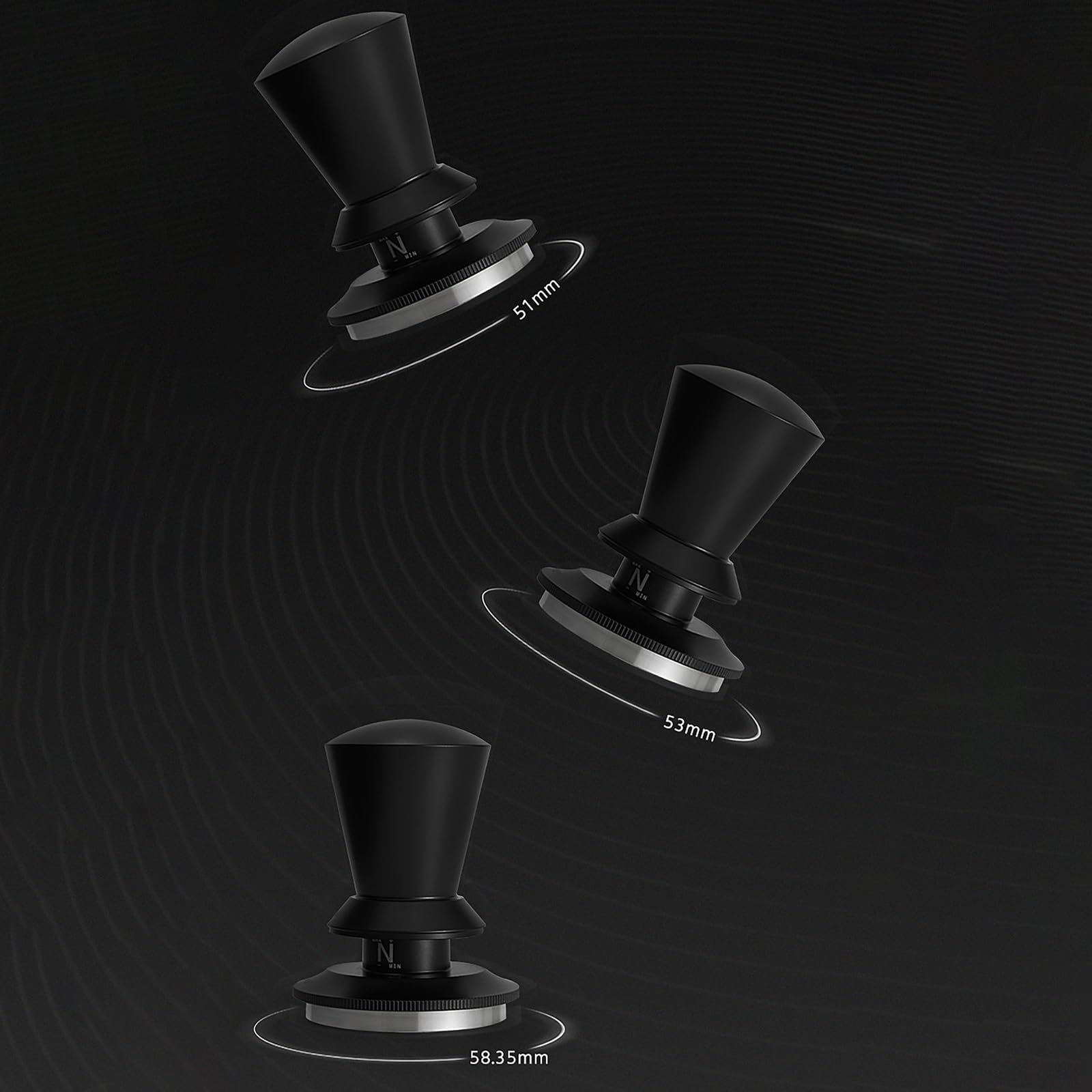 Tamper Espresso, Utensilios de prensado para máquinas, portafiltros, Molinillo de café, Accesorio para Prensa de café en Polvo