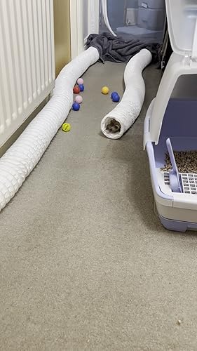 Kit Adattatori Per Asciugatrice Tubo Flessibile Per Sfiato Asciugatrice White Knight - Lungo 2.5 Metri, Diametro 4 Pollici, Con Adattatore Ricambio Asciugatrice Universale - Foto 4