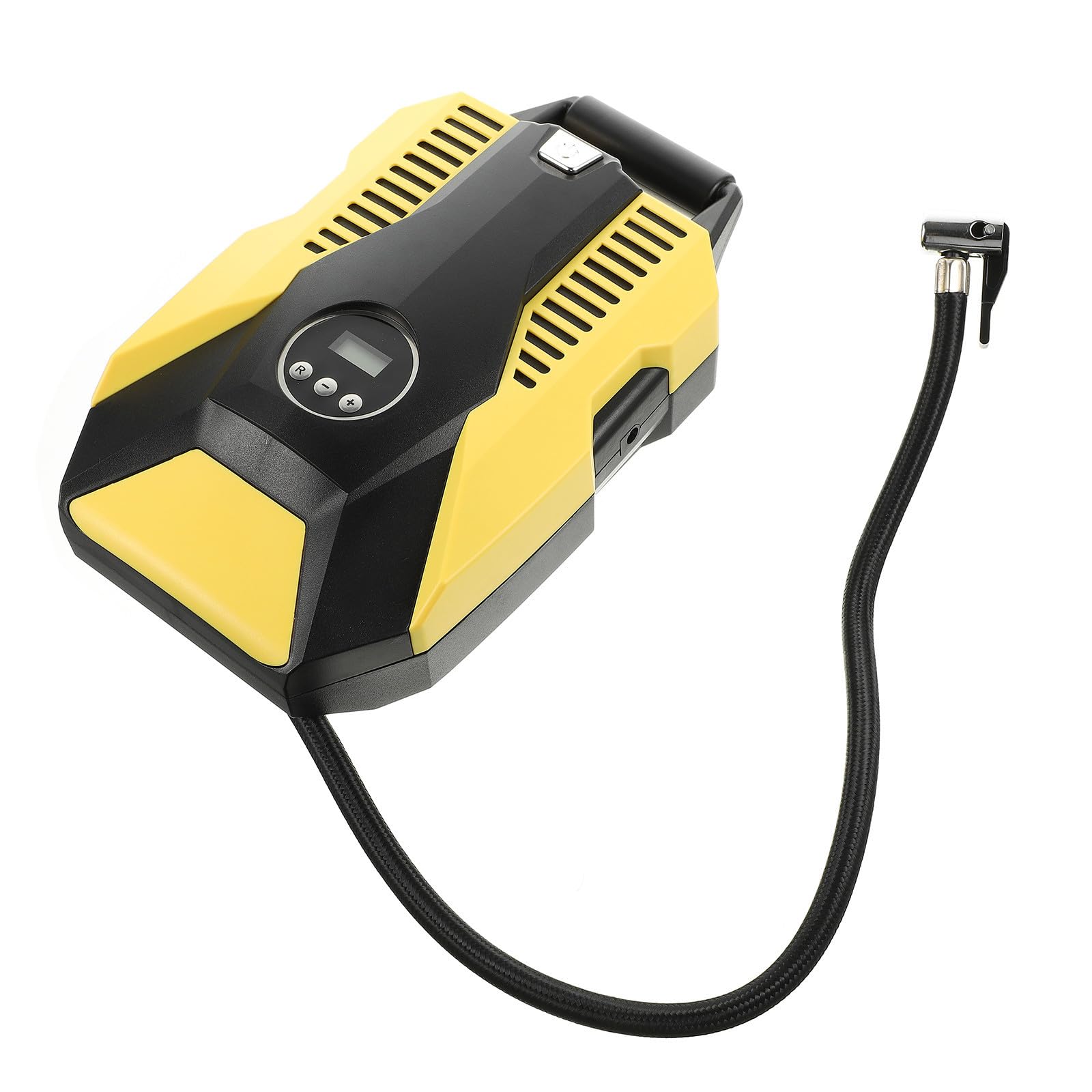 Hemobllo Inflador Portátil de Neumáticos para Mantener Presión Estable 12v para Coche con Pantalla Digital, Función de Parada Automática y Material Abs Resistente