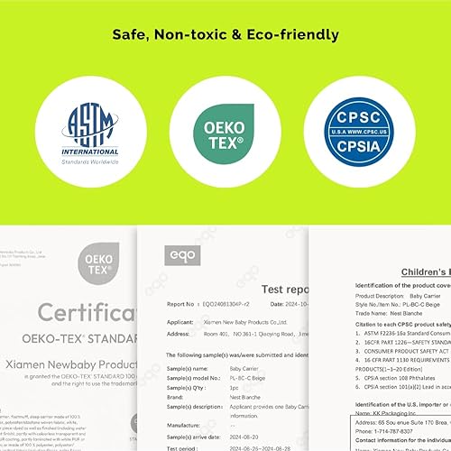 Miniatura 8 de Portabebés recién nacido a niño pequeño (blanco hueso)