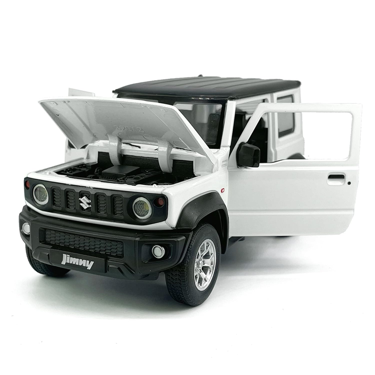 Amazon.com: 1:24 Scale 2021 Jimny SUV Model Toy Car Metal Diecast