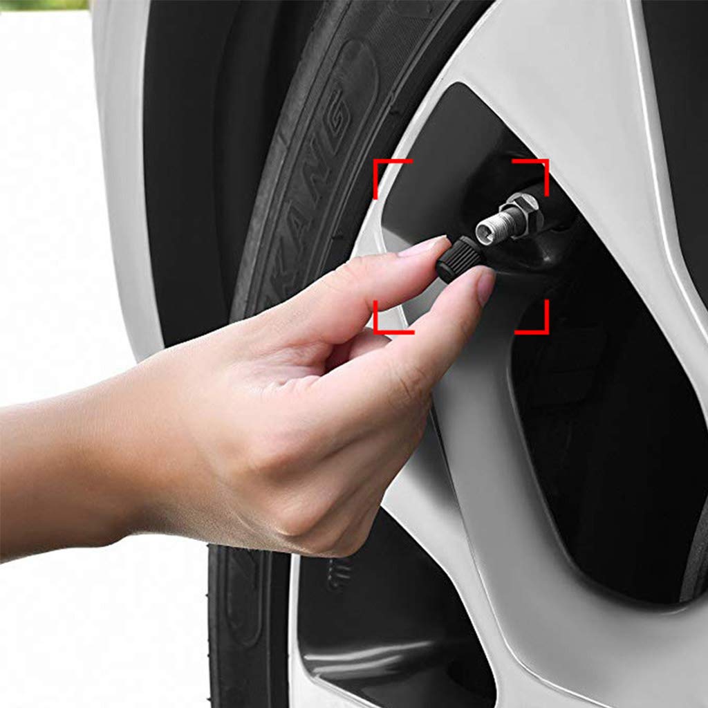 Tapones de vástago de válvulas de neumáticos antióxido para coche, motocicleta, bicicleta, camión, 8 unidades, cámara de seguridad al aire libre