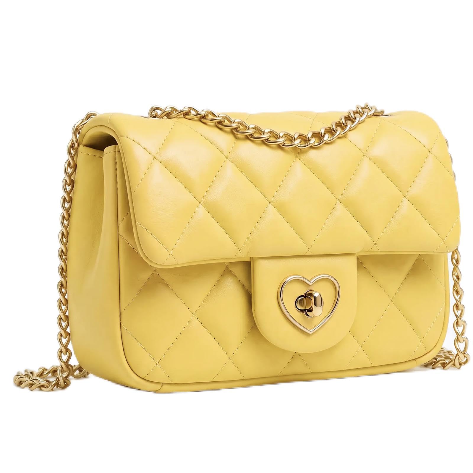 Girls Crossbody Purse, Heart-Shaped Lock, Gift for Teens