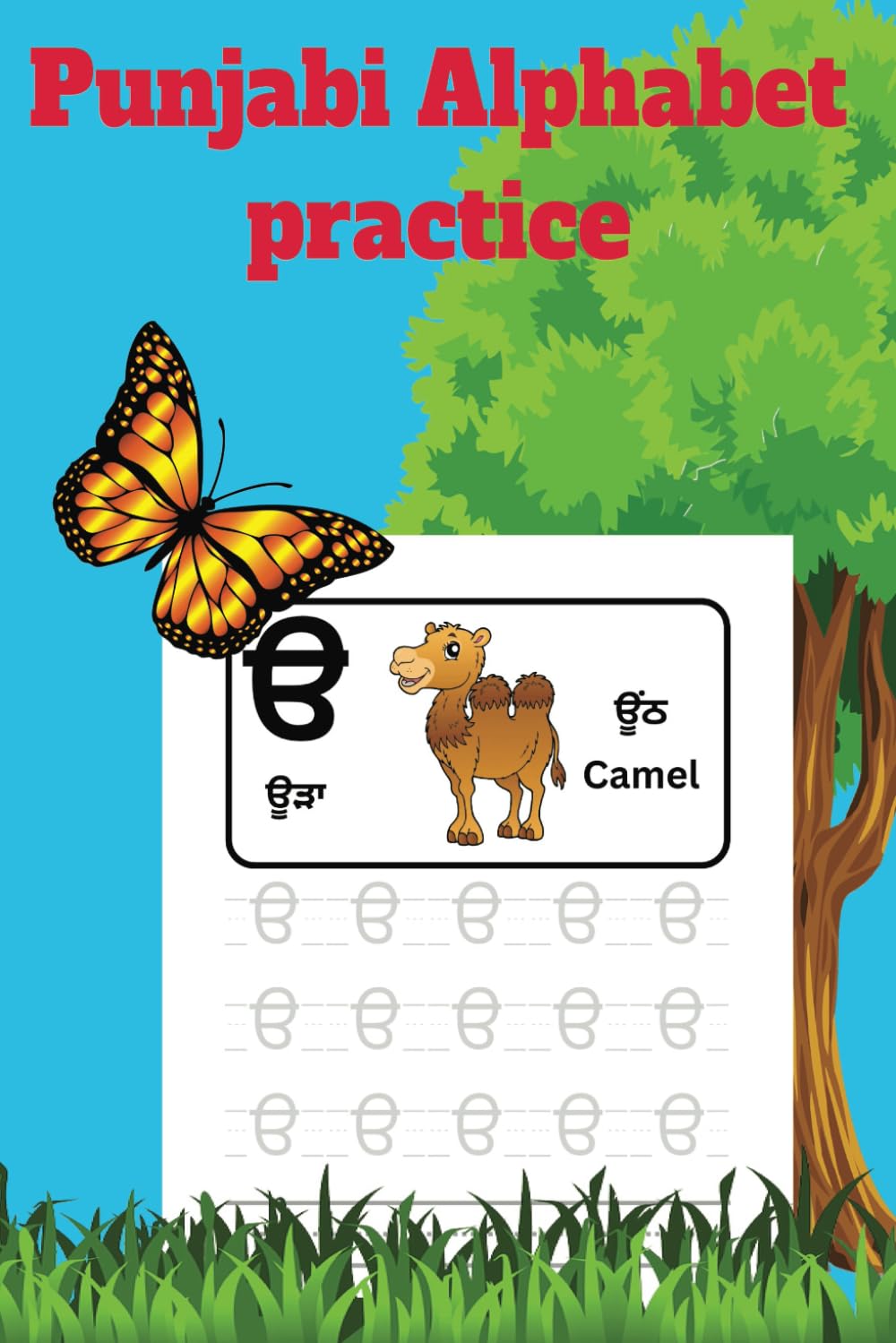 Punjabi alphabet Learning: learn to write and pronounce Punjabi alphabets in easy steps with colorful pictures