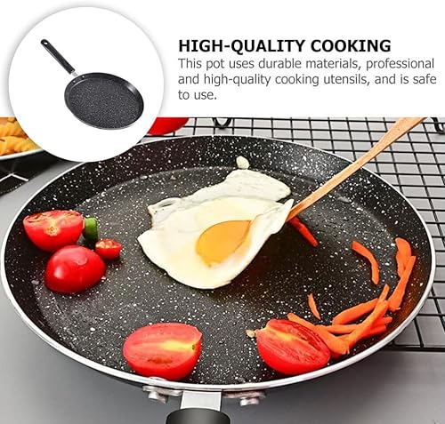 Miniatura 9 de Hemoton Sartén antiadherente antiadherente para huevos y tortillas, 7 sartenes antiadherente con revestimiento derivado de piedra, sartén pequeña